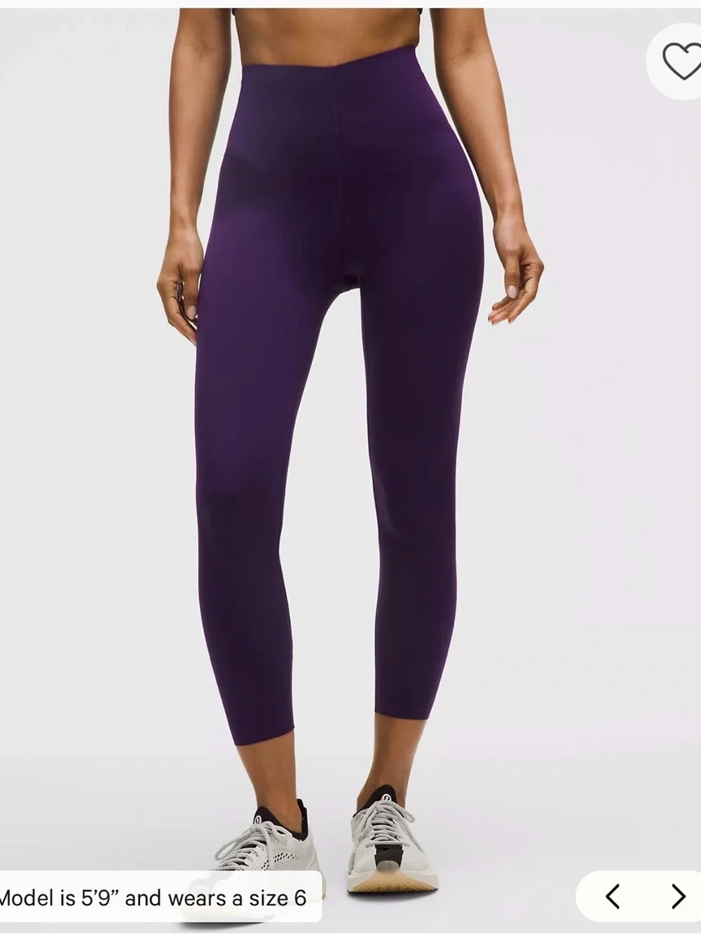 lululemon athletica High-Waist Deep Purple Leggings